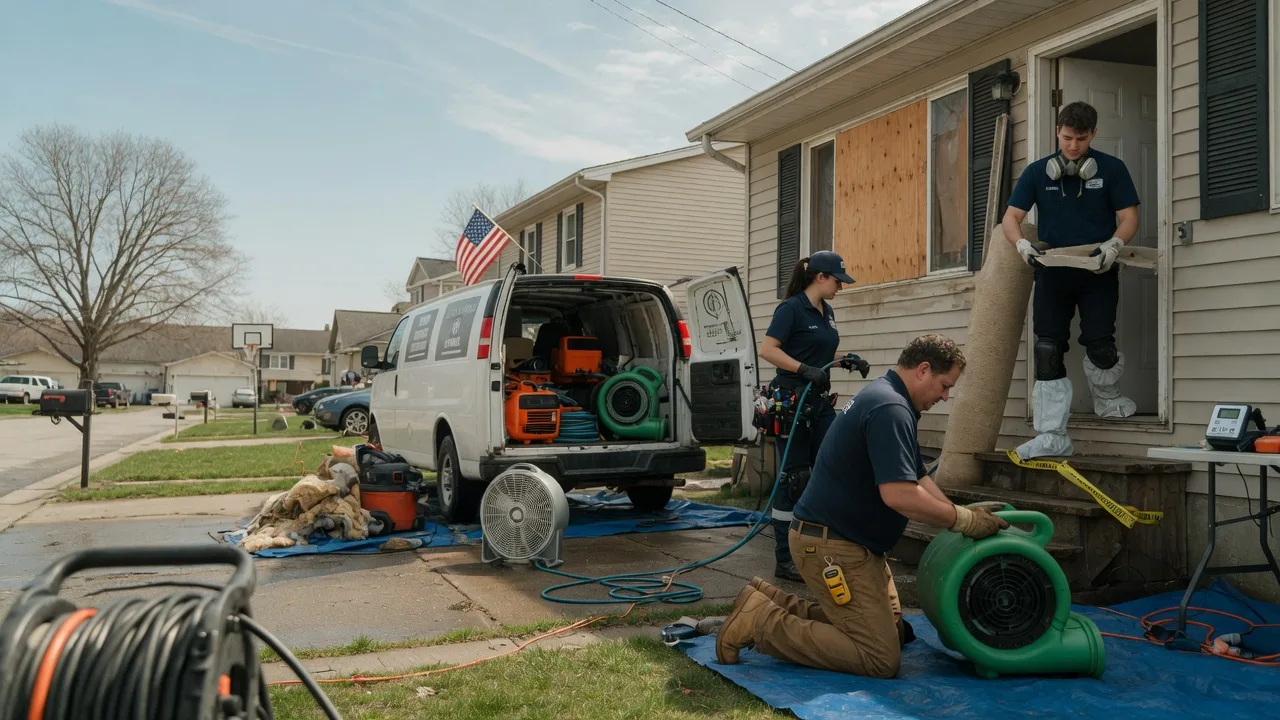Water Damage Restoration in Houlton, WI near me